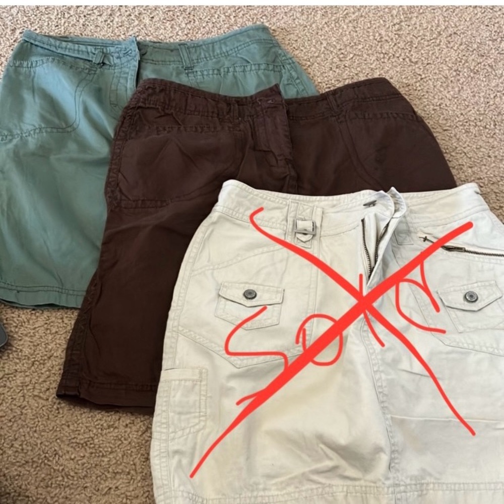 Bundle of 2 ladies faded glory skirts